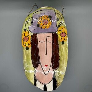 Sandra Magsamen Ceramic Plaque VTG "The Older I Get .. More I Feel Like‎ Myself"